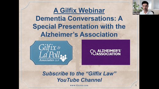 What You Need to Know if Your Parent Faces Alzheimer's - A Presentation With the Alzheimer's Ass